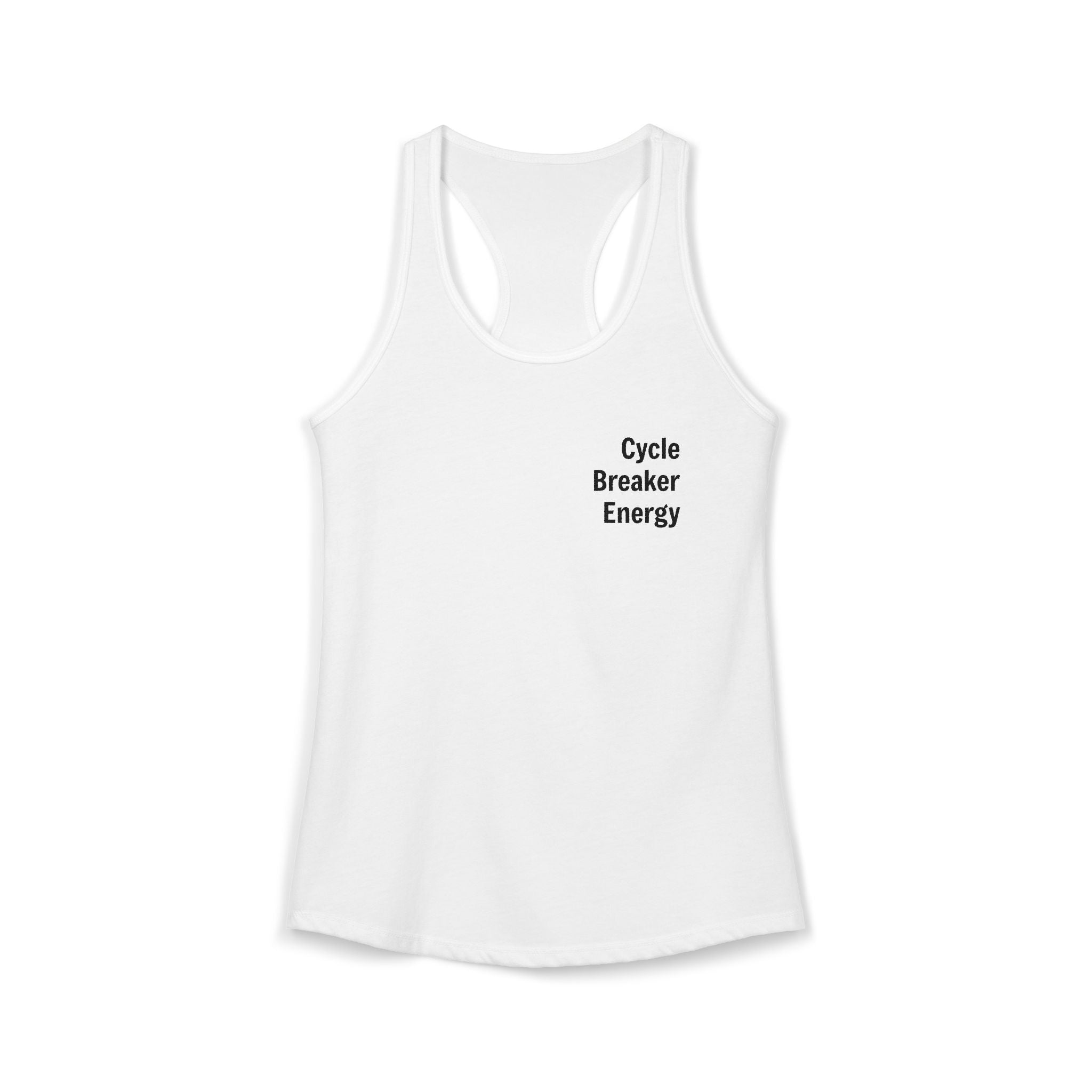 "Cycle Breaker Energy" Racerback Tank