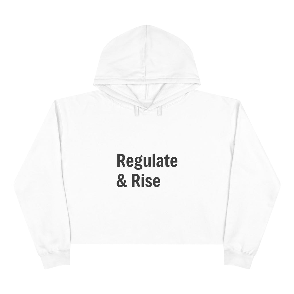 Regulate & Rise Cropped Hoodie